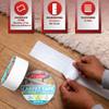 XFasten Double Sided Carpet Tape for Area Rugs, 2 Inch x 60 Yards Heavy Duty Anti Slip Rug Grip Tape, Works as Rug Gripper, Residue Free, Wood Safe, Easy Removal for Hardwood and Laminated Floors view 3