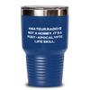 Love Amateur Radio Gifts, Amateur Radio is not a Hobby. It's a Post-apocalyptic Life Skill, Holiday 30oz Tumbler For Amateur Radio view 1
