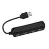 USB Hub Extensions,4 Port USB 2.0 Hub,USB Adapter Station,Ultra Slim Portable Data Hub Compatible with Any USB 2.0 Capable Computer view 1