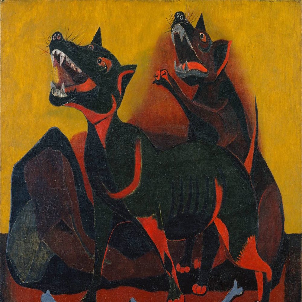 Art Cart Rufino Tamayo : Animals : 1941 : Archival Quality Art Print, Multicolor, 11 x 17 Inch