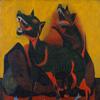 Art Cart Rufino Tamayo : Animals : 1941 : Archival Quality Art Print, Multicolor, 11 x 17 Inch view 1