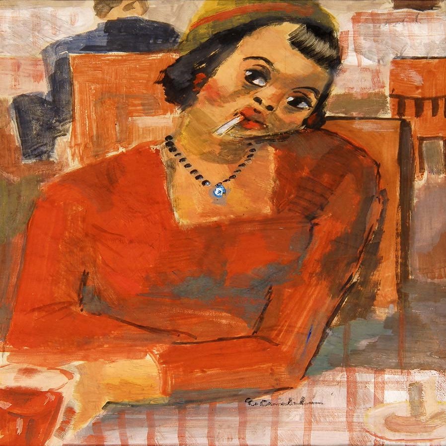 Anyone's Date : Ernest Crichow : 1930s : Archival Quality Art Print