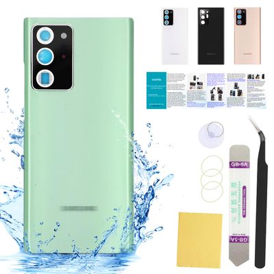 UooFide Compatible for Samsung Galaxy Note 20 Ultra Back Cover Glass Case Replacement 6.9-Inches SM-N986U All Carriers with Installation Manual + Repair Tool Kit (Mystic Green)