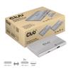 Club 3D CSV-1580 Smart Power Portable 5-1 Thunderbolt 4 Hub, Max 60W Charging for Laptop, 8K @30Hz or Dual 4K@60Hz Display view 3