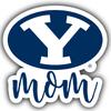 Brigham Young Cougars Proud Mom 4-Inch Die Cut Decal Officially Licensed Collegiate Product view 1