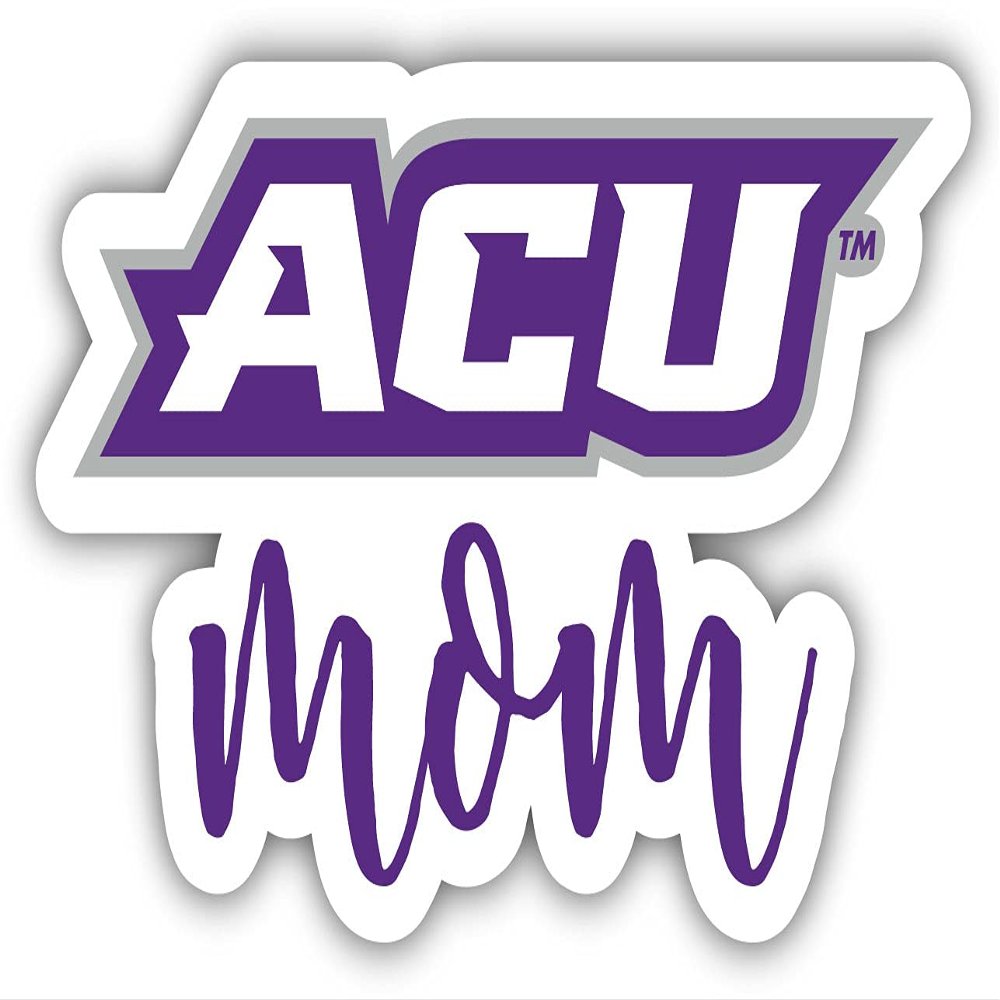 Abilene Christian University Proud Mom 4-Inch Die Cut Decal Officially Licensed Collegiate Product