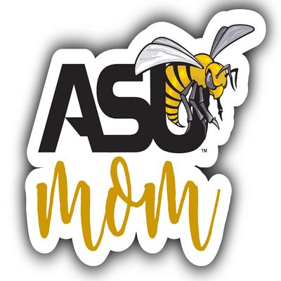 Alabama State University Proud Mom 4-Inch Die Cut Decal Officially Licensed Collegiate Product