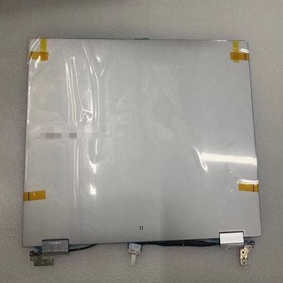 13.3" FHD LCD Screen Replacement Touch LED Display Cover Cable Hinges Full Upper Half Parts Assembly for Sam-Sung Galaxy Book NP930QCG-K01US BA96-07384A BA39-01491A (Silver)