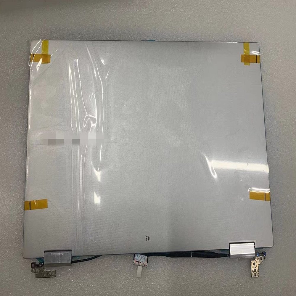 13.3" FHD LCD Screen Replacement Touch LED Display Cover Cable Hinges Full Upper Half Parts Assembly for Sam-Sung Galaxy Book NP930QCG-K01US BA96-07384A BA39-01491A (Silver)