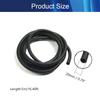 Aicosineg 16.4ft 7/9 Inch Non-Split Wire Loom Tubing Corrugated Tube Polyethylene Hose Cover for Home Outdoor Automotive Marine Wire Harness Wrap Cover Sleeve Conduit-Black (1PCS) view 2