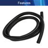 Aicosineg Cable Sleeves 6.56 ft 7/9 Inch Electrical Conduits Split Wire Loom Tubing Corrugated Tube Polyethylene Hose Cover for Home Outdoor Automotive Marine Wire Harness Wrap Black 1 PCS view 3