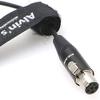 Alvin's Cables Ta5f to Dual XLR 3-Pin Male Audio-Cable for Sony-FS700 from Lectrosonics-DCHR-Receiver view 2