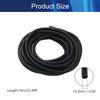 Aicosineg 52.49ft 5/9 Inch Non-Split Wire Loom Tubing Corrugated Tube Polyethylene Hose Cover for Home Outdoor Automotive Marine Wire Harness Wrap Cover Sleeve Conduit-Black (1PCS) view 2