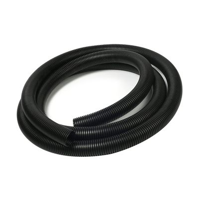 Aicosineg Cable Sleeves 13.12ft 1-3/7 Inch Electrical Conduits Non-Split Wire Loom Tubing Corrugated Tube Polyethylene Hose Cover for Home Outdoor Automotive Marine Wire Harness Wrap Black 1PCS