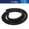 Aicosineg Cable Sleeves 13.12ft 1-3/7 Inch Electrical Conduits Non-Split Wire Loom Tubing Corrugated Tube Polyethylene Hose Cover for Home Outdoor Automotive Marine Wire Harness Wrap Black 1PCS view 3