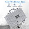 ORICO Hard Drive Case 3.5inch 20-Bay HDD/SSD Multi-Protection Storage Suitcase with Foam Hard Case Shockproof Anti-Static MoistureProof Carrying Box-PSC L20 view 4