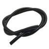 Aicosineg Cable Sleeves 6.56 ft 2/3 Inch Electrical Conduits Split Wire Loom Tubing Corrugated Tube Polyethylene Hose Cover for Home Outdoor Automotive Marine Wire Harness Wrap Black 1PCS view 1