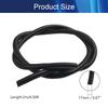 Aicosineg Cable Sleeves 6.56 ft 2/3 Inch Electrical Conduits Split Wire Loom Tubing Corrugated Tube Polyethylene Hose Cover for Home Outdoor Automotive Marine Wire Harness Wrap Black 1PCS view 2