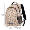 ALAZA Cute Little Corgi Dogs Backpacks Travel Laptop Daypack School Book Bag for Men Women Teens Kids one-size view 3