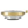 7artisans M35mm F5.6 Full-Frame Format Manual Focus Ultra-Thin Camera Lens for Leica M Mount M-M M8 M9p M10 M-P M7 M-A M-D M240 M-P240 M Typ-262 M10R (Golden) view 2