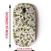 2.4G Wireless Mouse with Cute Pattern Design for All Laptops and Desktops with Nano Receiver - Blossom Beautiful view 2