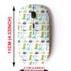 2.4G Wireless Mouse with Cute Pattern Design for All Laptops and Desktops with Nano Receiver - Dinosaur view 2