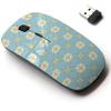 2.4G Wireless Mouse with Cute Pattern Design for All Laptops and Desktops with Nano Receiver - Art Deco view 1