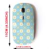 2.4G Wireless Mouse with Cute Pattern Design for All Laptops and Desktops with Nano Receiver - Art Deco view 2