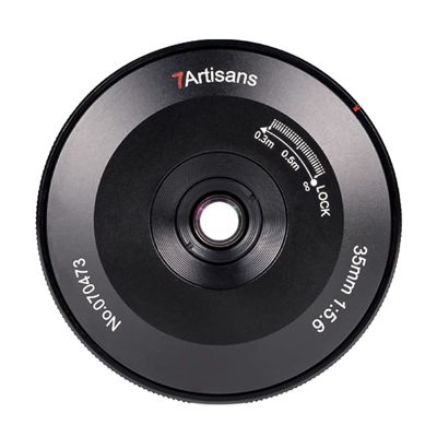 7artisans 35mm F5.6 Full-Frame Format Manual Focus Ultra-Thin Camera Lens for Leica Panasonic L Serise Mirrorless Camera