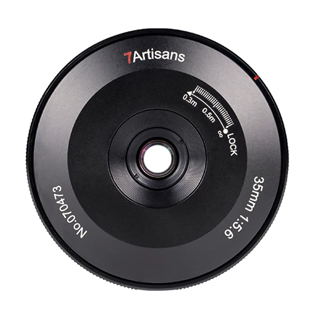7artisans 35mm F5.6 Full-Frame Format Manual Focus Ultra-Thin Camera Lens for Leica Panasonic L Serise Mirrorless Camera