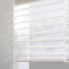 Tonature Custom Shangri-La Roller Shades Sheer Shades Room Darkening Light Filtering Window Shades Triple Fabric Roller Blinds UV Protection Light Control for Day and Night Lily Cream XG6013-2 view 1