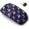 2.4G Wireless Mouse with Cute Pattern Design for All Laptops and Desktops with Nano Receiver - Dog Years view 1