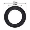 Heyiarbeit 1 Pcs 4.8" Speaker Rubber Edge Surround Rings Replacement Parts for Speaker Repair Kitchens Bathrooms DIY view 2