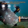 ORCATORCH D910V Scuba Diving Video Light, Max 5000 Lumens Underwater Flashlight with 120 Degree Wide Angle Beam, Underwater 150 Meters Diving Photography Light with Titanium Alloy Switch view 2