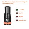 ORCATORCH D910V Scuba Diving Video Light, Max 5000 Lumens Underwater Flashlight with 120 Degree Wide Angle Beam, Underwater 150 Meters Diving Photography Light with Titanium Alloy Switch view 3