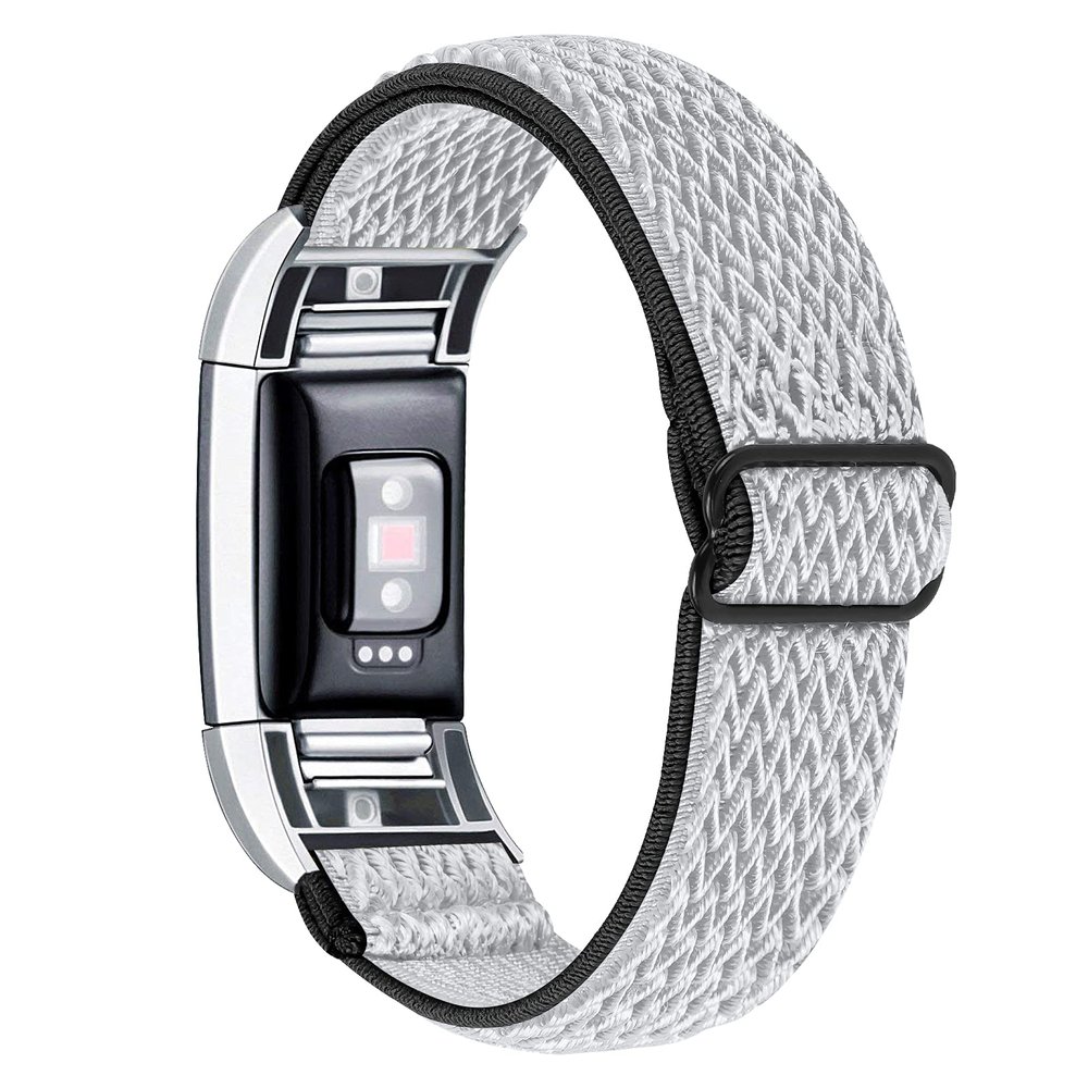 KangPlus Band Compatible with Charge 2,Lightweight Elastic Loop Woven Replacement Band Sport Soft Breathable Strap Adjustable 5.3-8.3 inch for Women Men