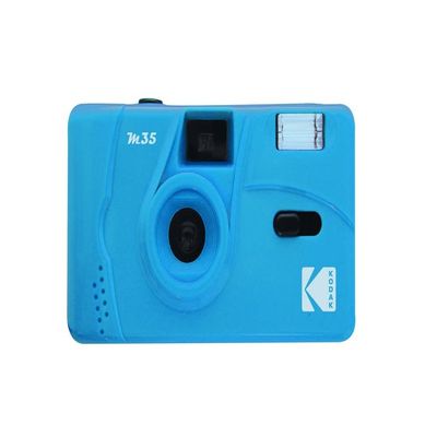 KODAK M35 35mm Reusable Film Camera Blue Iconic Retro Lomo Kodak M35 Blue
