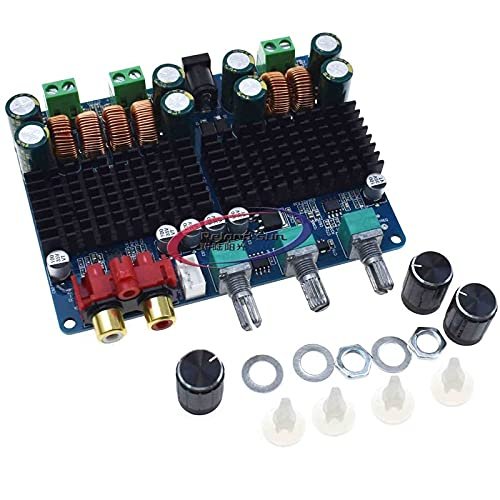 Audio Amplifier Board 2.1 Channel Digital Audio Power 12-26VDC Power Amplifier Module for Speaker of 4-8 Ohms