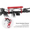 Jiawu Handlebar Extender Mount, Light Multifunctional Handlebar Extension Bracket Convenient for Install Horn/Lamp/Code for Install Mobile Phone Clamp(Extension Rod-red) view 4