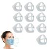 Altatac 3D Mask Bracket Silicone Face Mask Inner Support Frame for Mouth and Nose 20 Pcs view 1