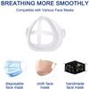 Altatac 3D Mask Bracket Silicone Face Mask Inner Support Frame for Mouth and Nose 20 Pcs view 3