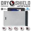 Mission Darkness Dry Shield Faraday Laptop Sleeve // Slim Waterproof Bag for Laptop Computers, RF Shielding Liner, Felt Padding, Magnetic Roll Closure, Signal Blocking, Anti-Hacking, Data Security view 2