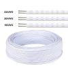 2pin 22AWG PVC Extension LED Strip Cable for Speakers Audio 5050 2835 Strip 100m 22AWG view 2