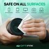 OPTIPAK Glasses Cleaning Cloth - Eco Friendly Microfiber Cleaning Cloth for Eyeglasses, Electronics, Glass, Camera Lens, Computer Screen (White, 20 Pack) view 4