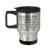 Amateur Radio Gifts For Men Women, Amateur Radio Started Out as a Harmless Hobby. I, Love Amateur Radio Travel Mug, Traveler Bottle From view 1