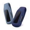 kwmobile 2X Clip Holders for Fitbit Inspire 3 / Inspire 2 / Ace 3 Clip On - Fitness Tracker Case Holder Replacement Set - TPU Silicone Tracker Holder for Sport - Dark Slate/Dark Blue view 1