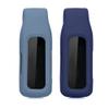 kwmobile 2X Clip Holders for Fitbit Inspire 3 / Inspire 2 / Ace 3 Clip On - Fitness Tracker Case Holder Replacement Set - TPU Silicone Tracker Holder for Sport - Dark Slate/Dark Blue view 4