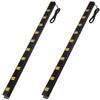10-Outlet Heavy Duty Power Strip Surge Protector Metal Long Extension Cord 6-Foot, SGS Certified,Black(1000J) view 1