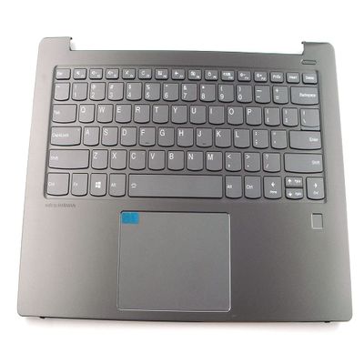 Bayjebu Parts for Lenovo ideapad 530S-14IKB Palmrest Keyboard Bezel US English Backlit Fingerprint Black 5CB0R11536