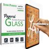 amFilm 2-Pack PAPERed Glass Screen Protector compatible with iPad Pro 11, iPad Air 5/4 (2020/2022), Tempered Glass Screen Protector with a Paper-Matte Finish view 1
